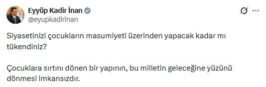 AK Parti Genel Sekreteri Eyüp