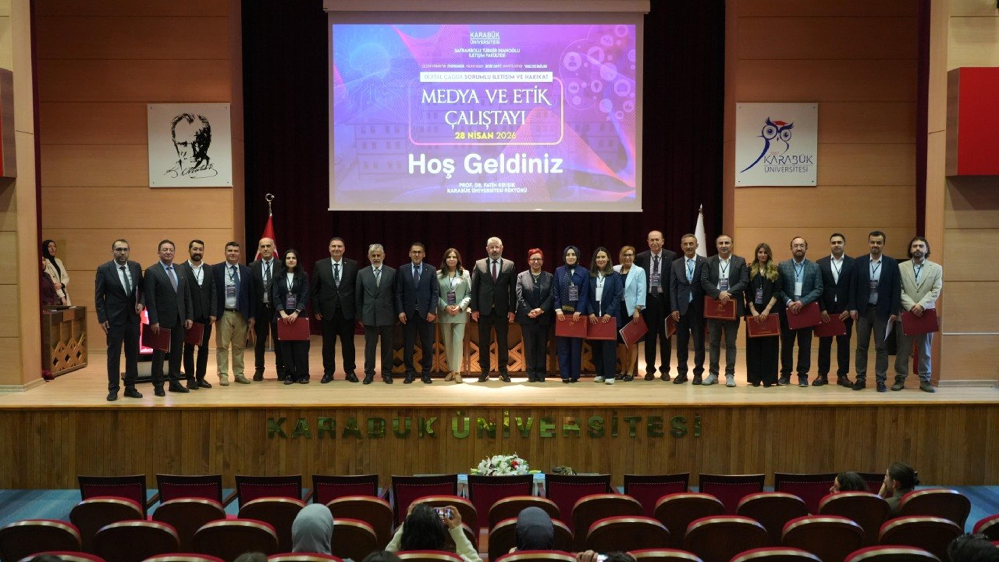 Karabük Üniversitesi'nde düzenlenen Medya ve