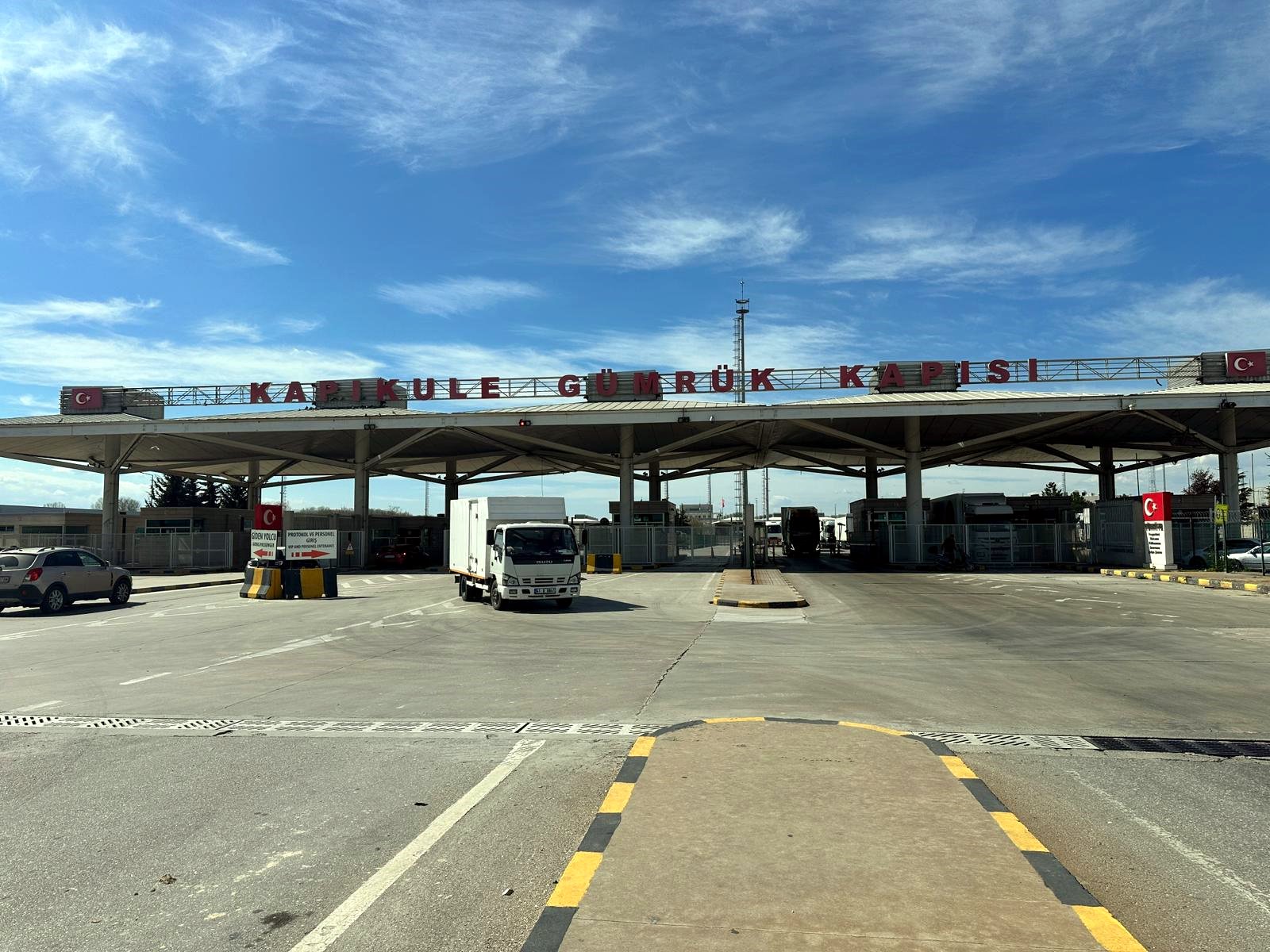 Kapıkule Sınır Kapısı'nda TIR şoförlerinin