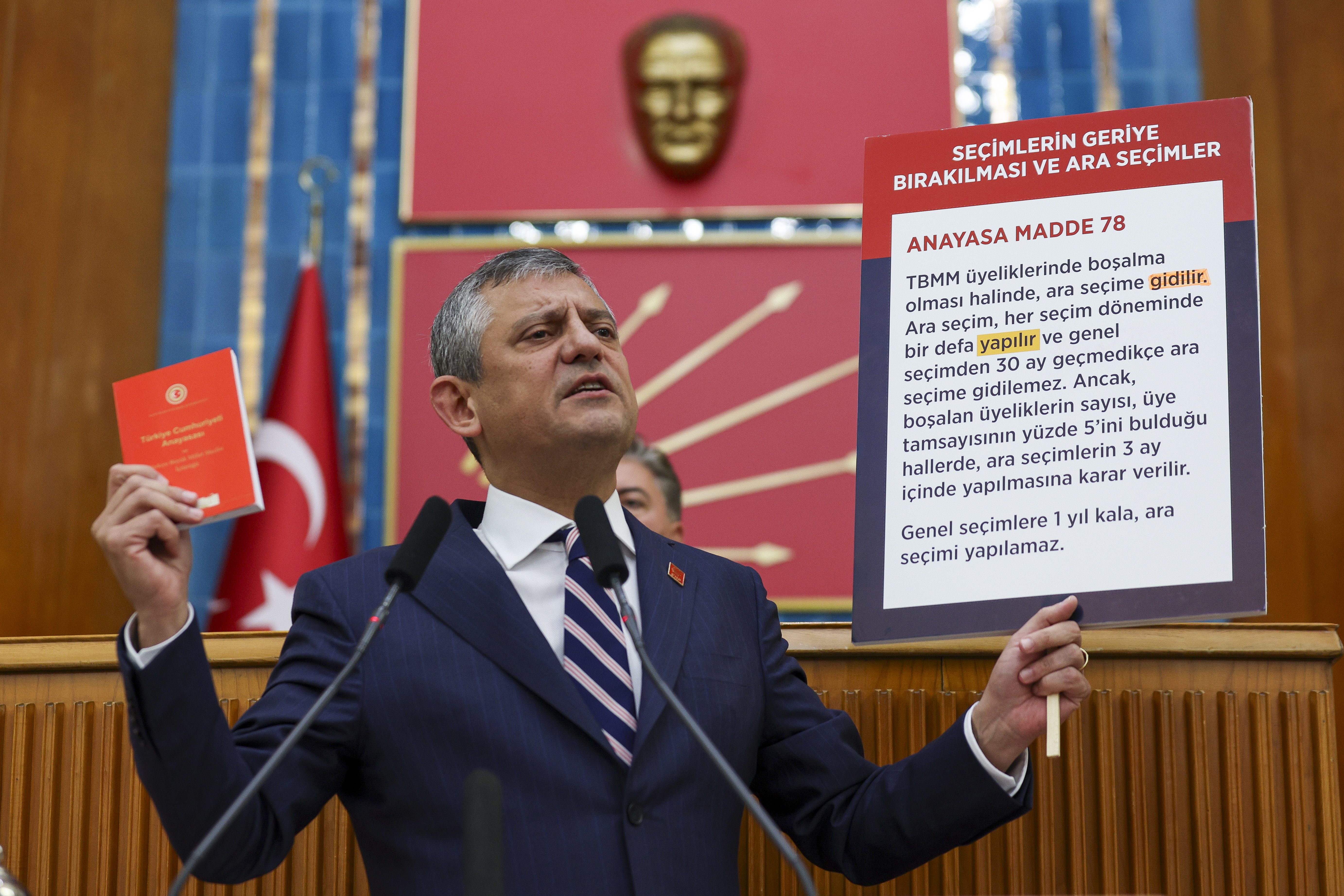 CHP Genel Başkanı Özgür Özel,