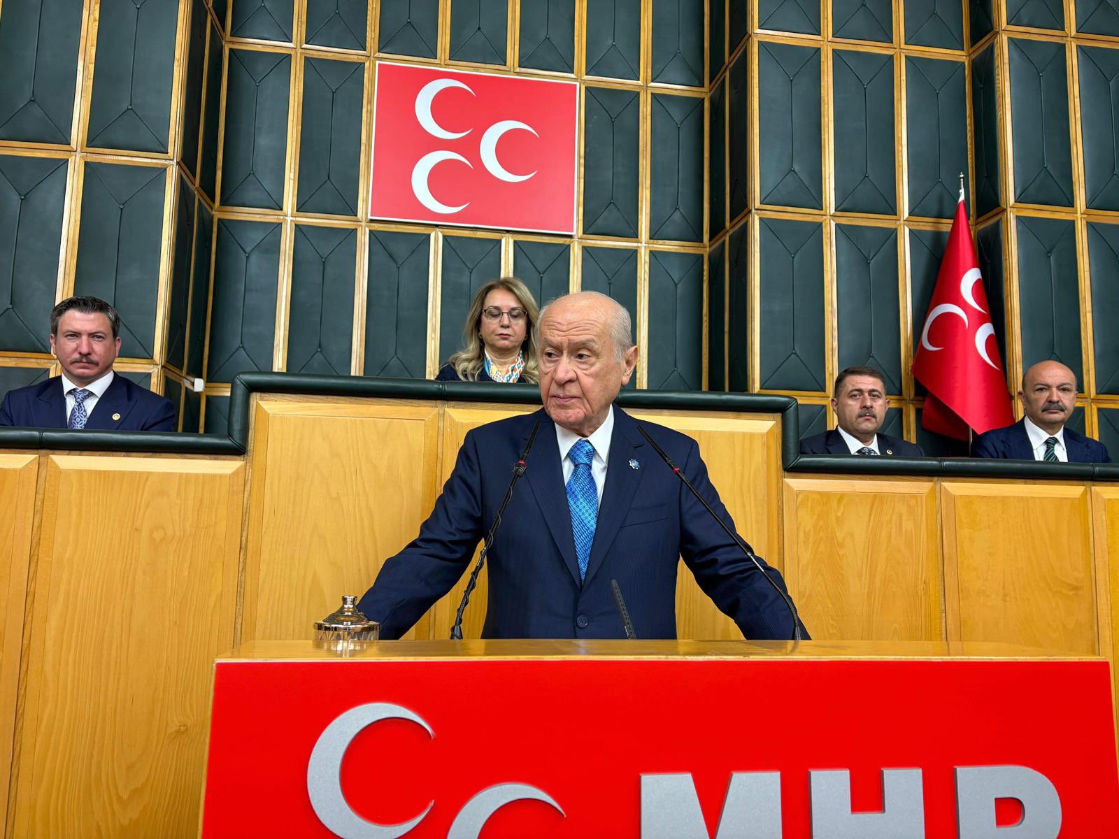 MHP Genel Başkanı Devlet Bahçeli,