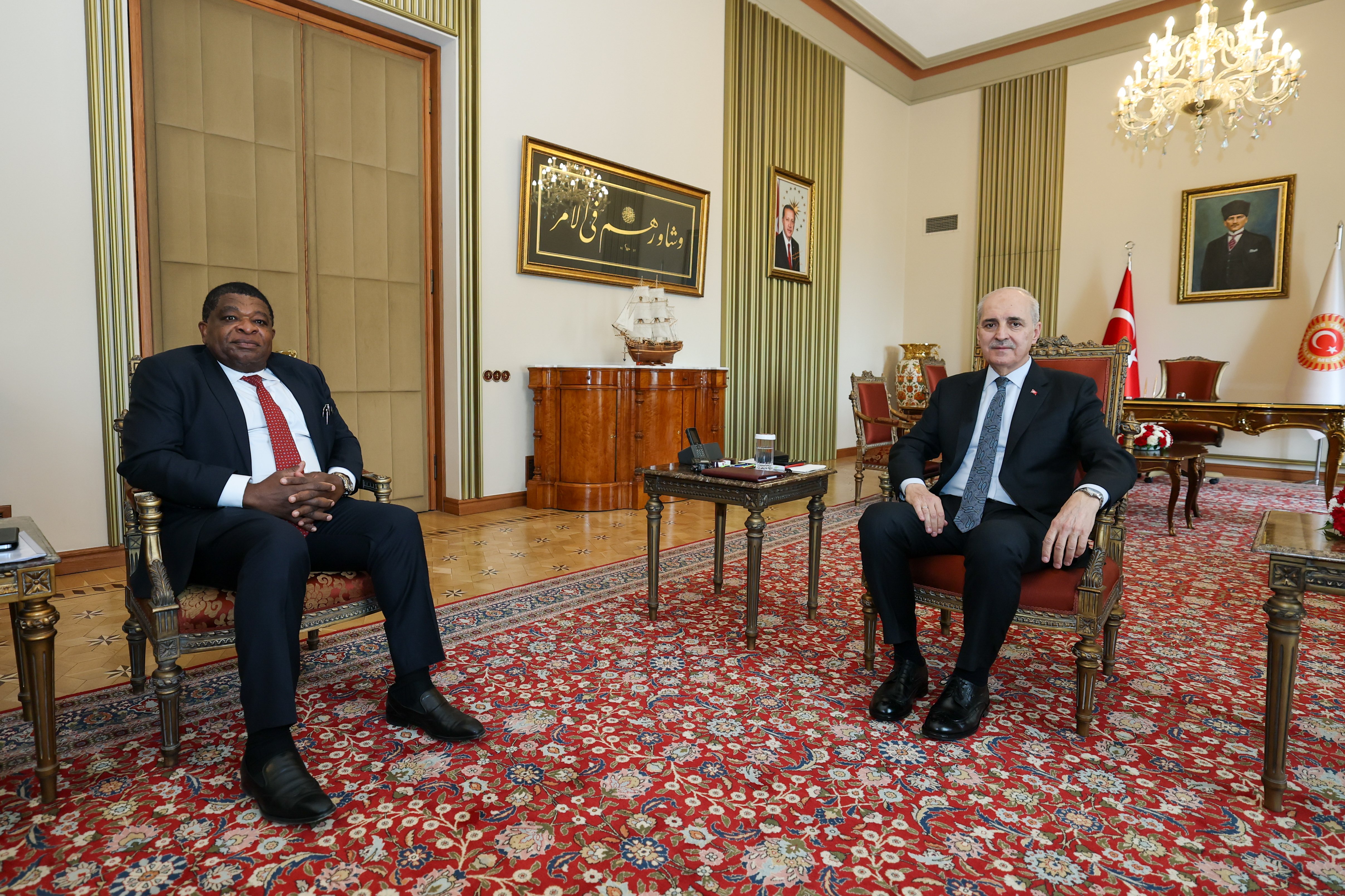 TBMM Başkanı Numan Kurtulmuş, Parlamentolar