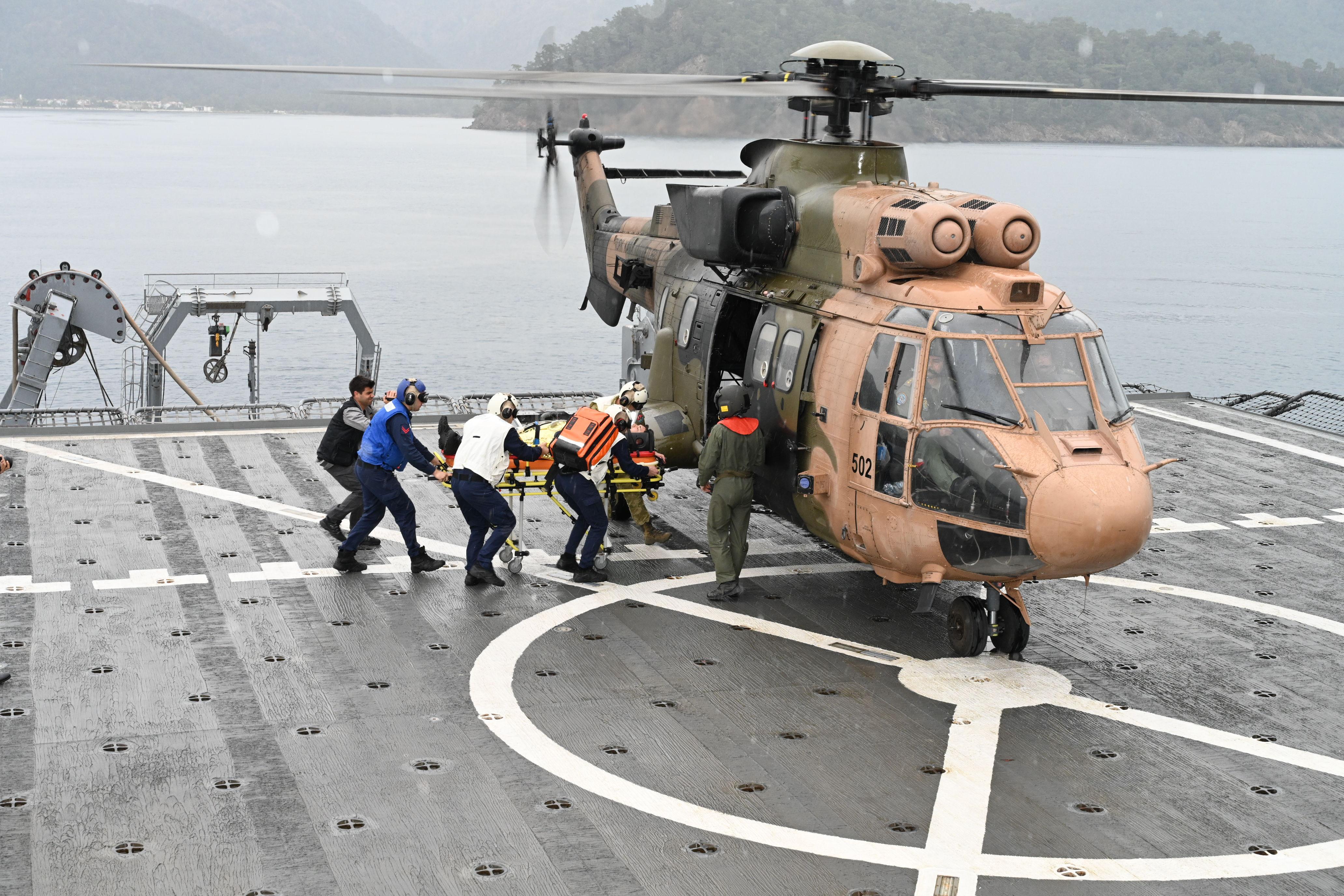 Milli Savunma Bakanlığı, Aksaz açıklarında