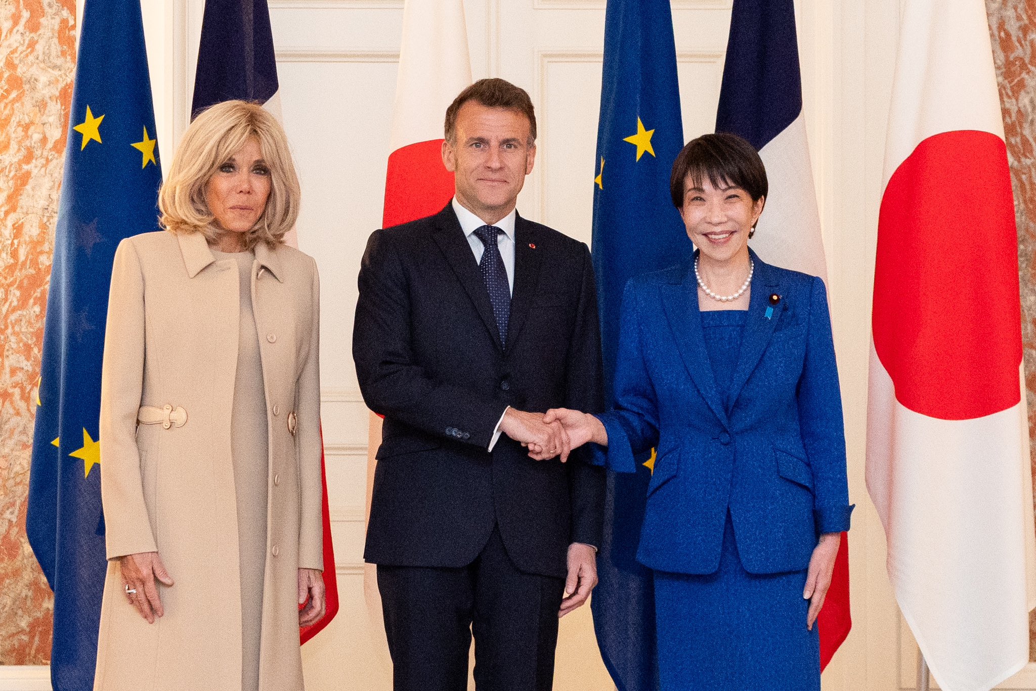 Fransa Cumhurbaşkanı Emmanuel Macron, Japonya