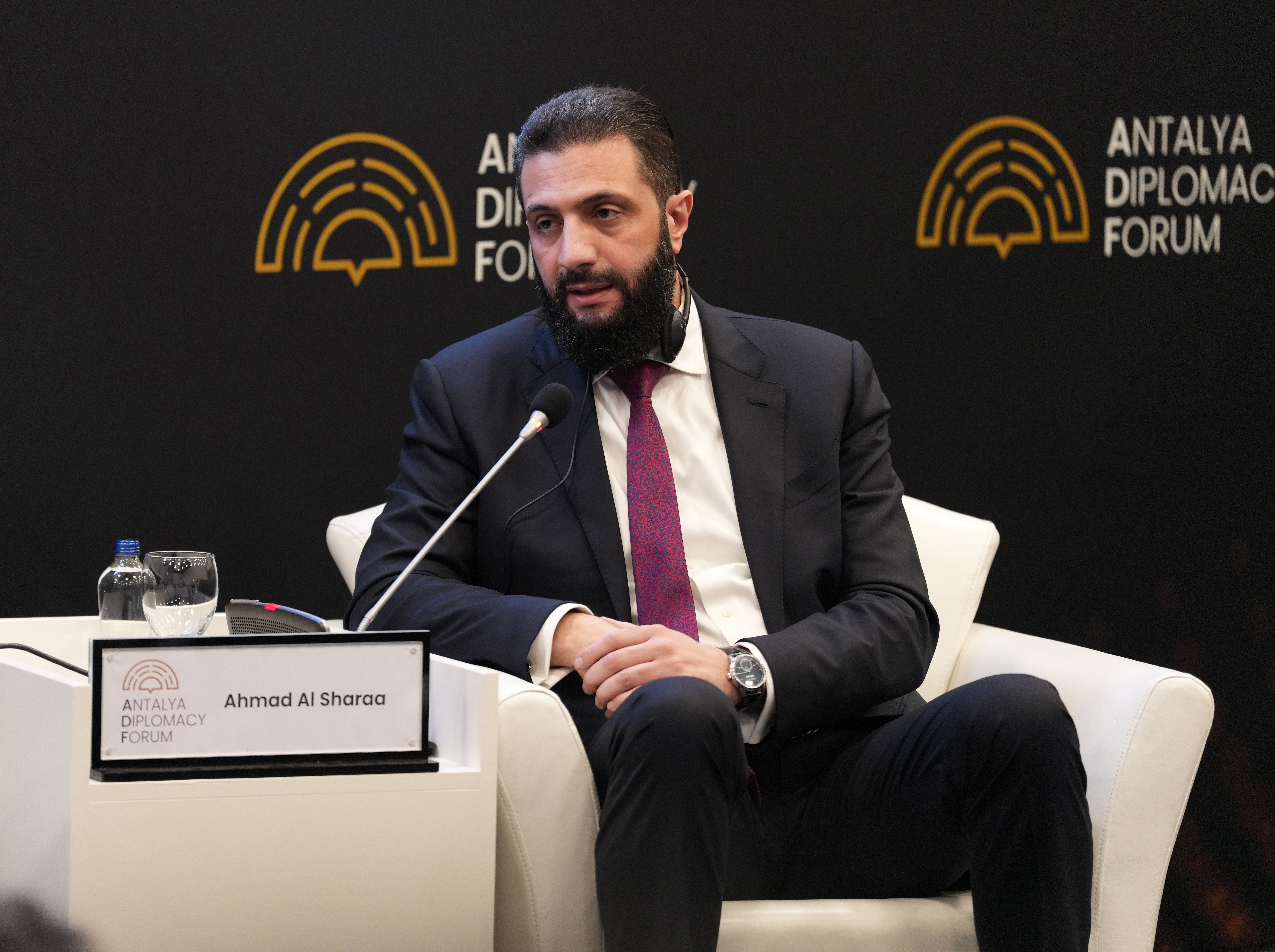 Suriye Cumhurbaşkanı Ahmed Şara, Antalya