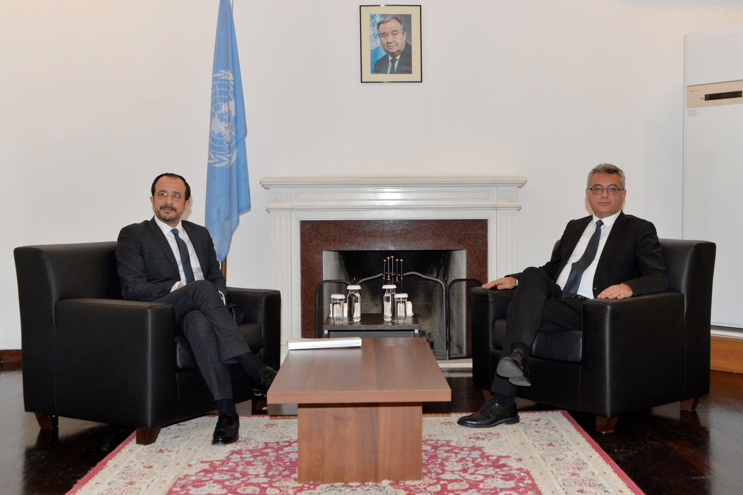 KKTC Cumhurbaşkanı Tufan Erhürman ve