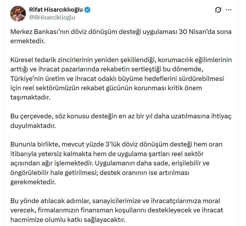 TOBB Başkanı Rifat Hisarcıklıoğlu, Merkez