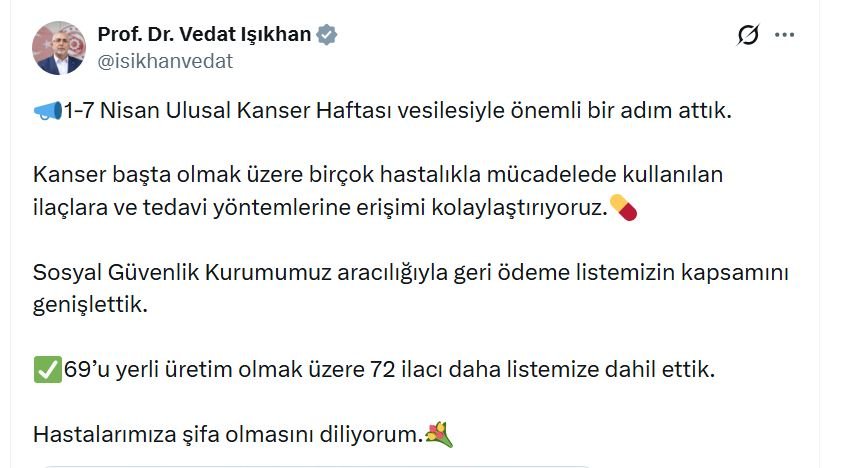 Çalışma ve Sosyal Güvenlik Bakanı