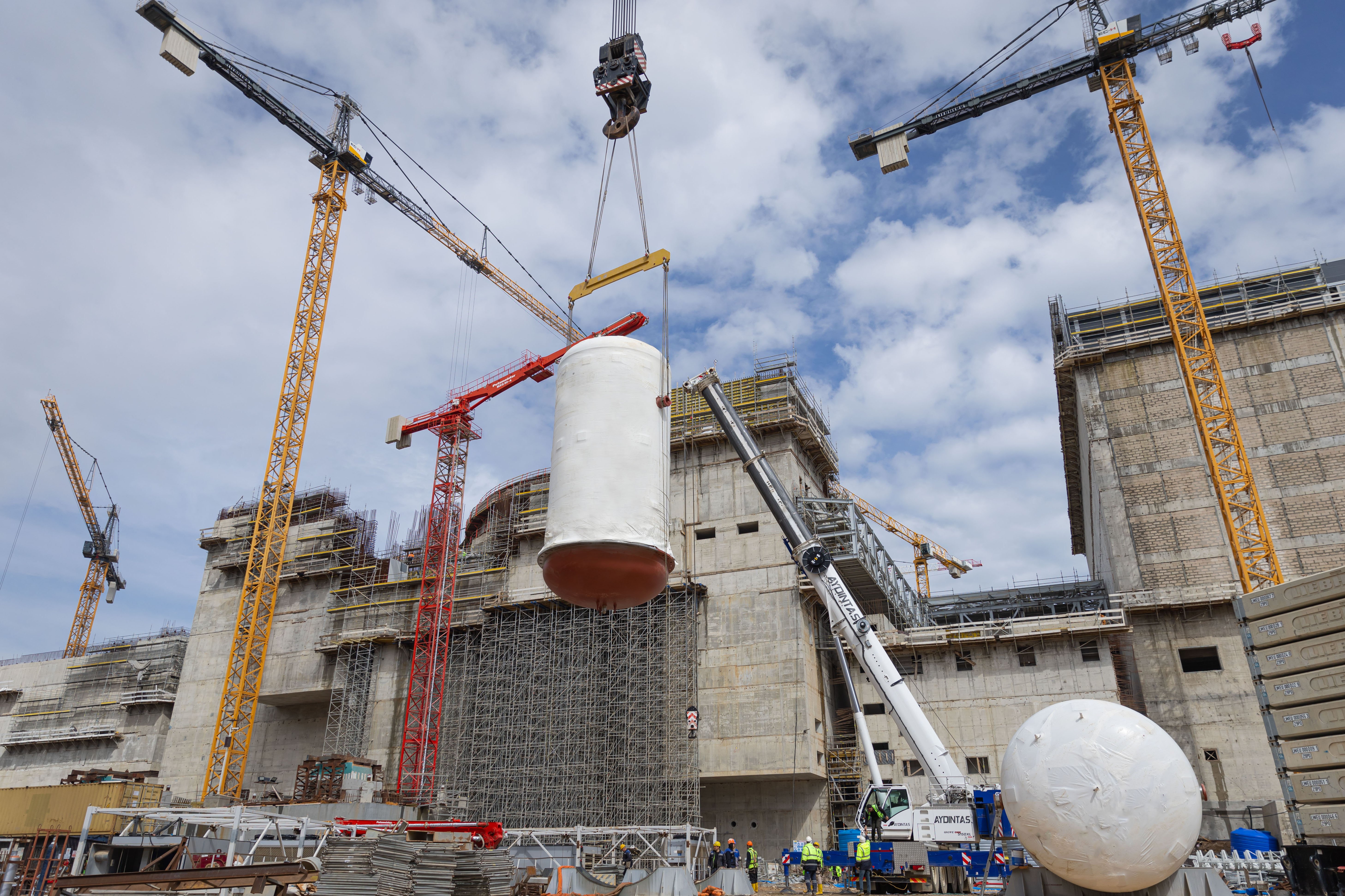 Akkuyu NGS'nin 2. Güç Ünitesi'nde,