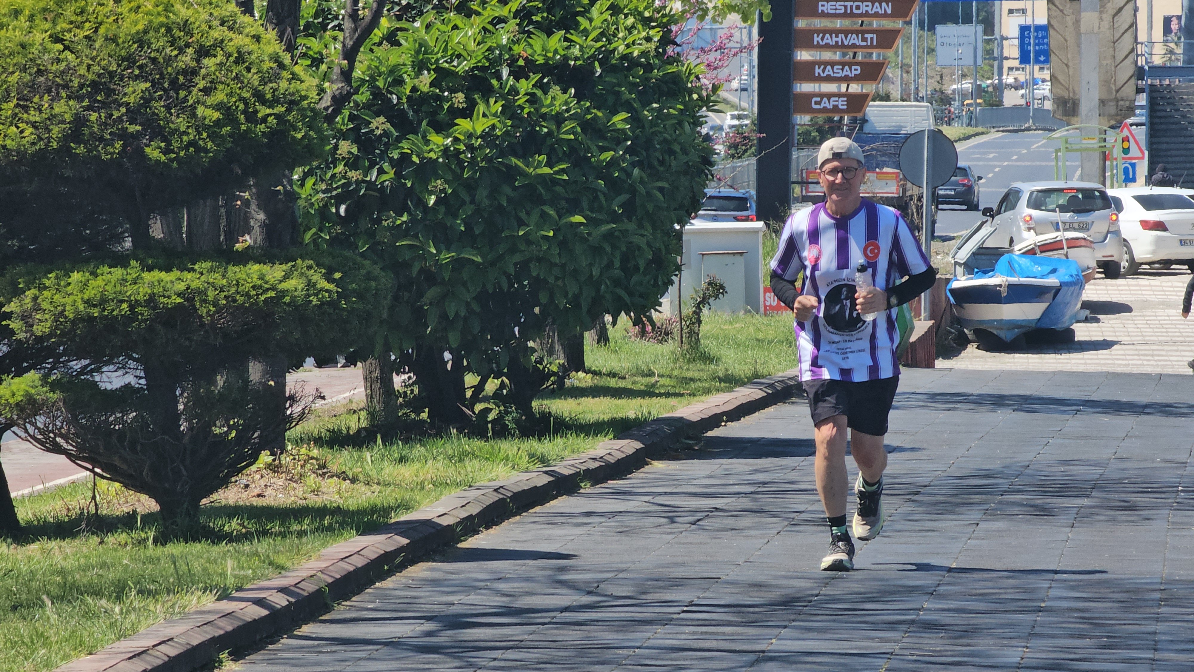 Fedai Kürtül, Atatürk'e saygı için