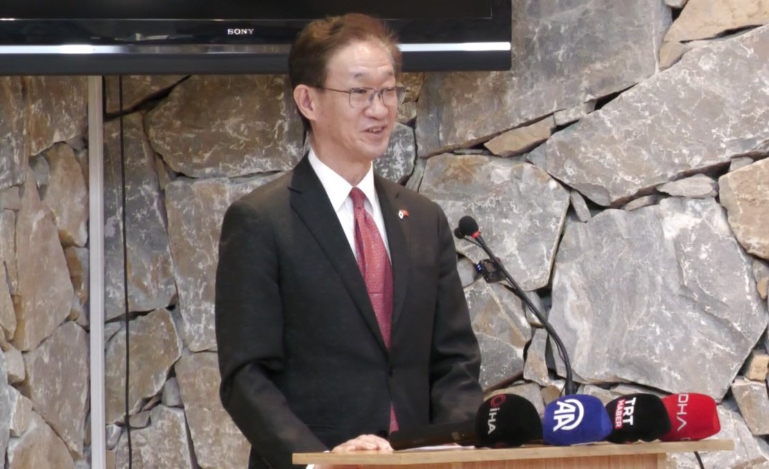 Japonya'nın Ankara Büyükelçisi Tamura Masami,