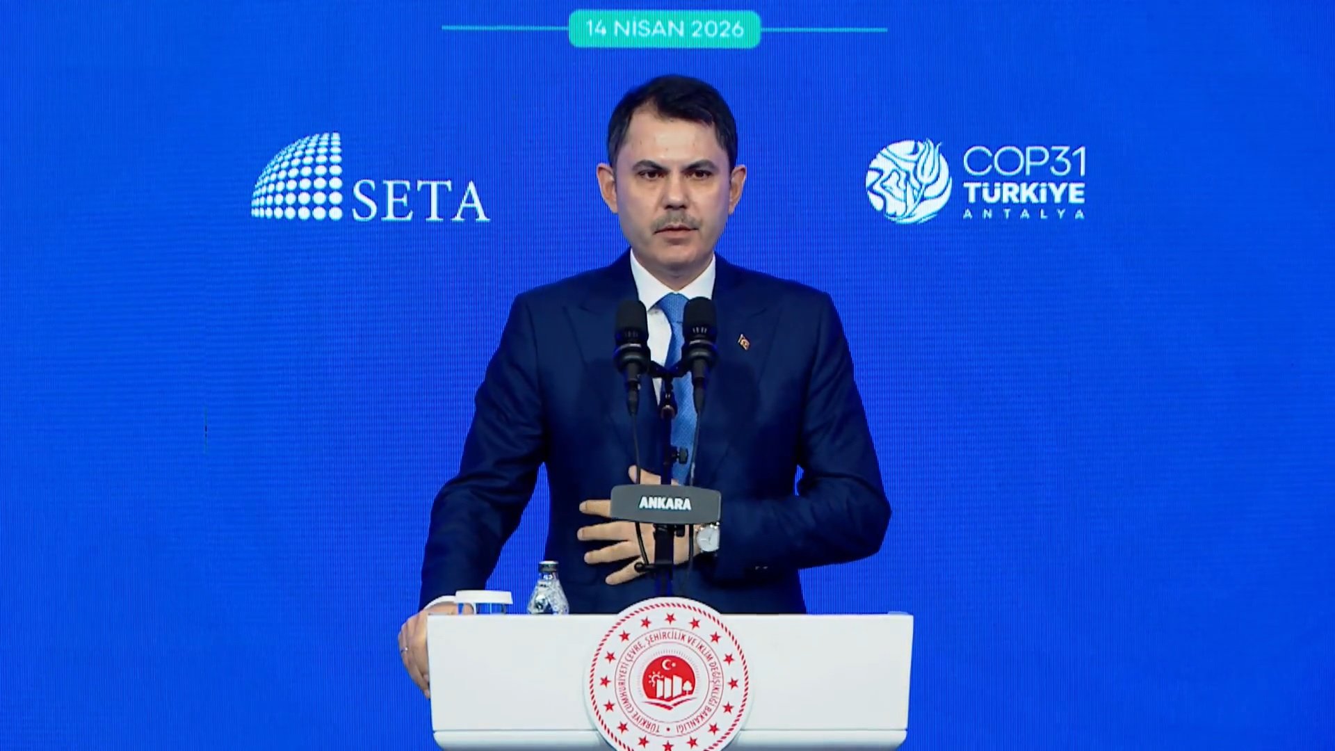 Çevre Bakanı Murat Kurum, Türkiye'nin