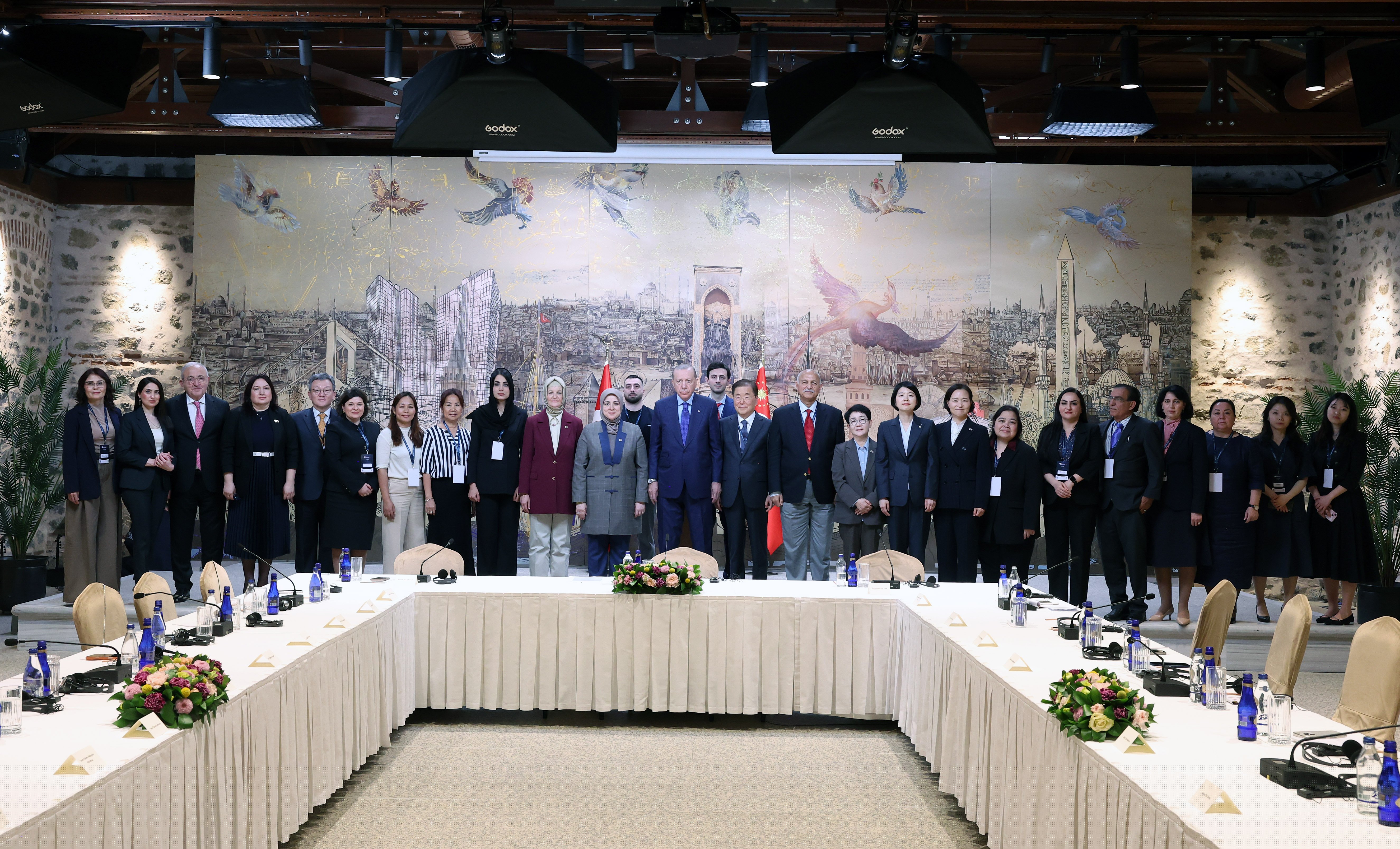 Cumhurbaşkanı Recep Tayyip Erdoğan, İstanbul'da