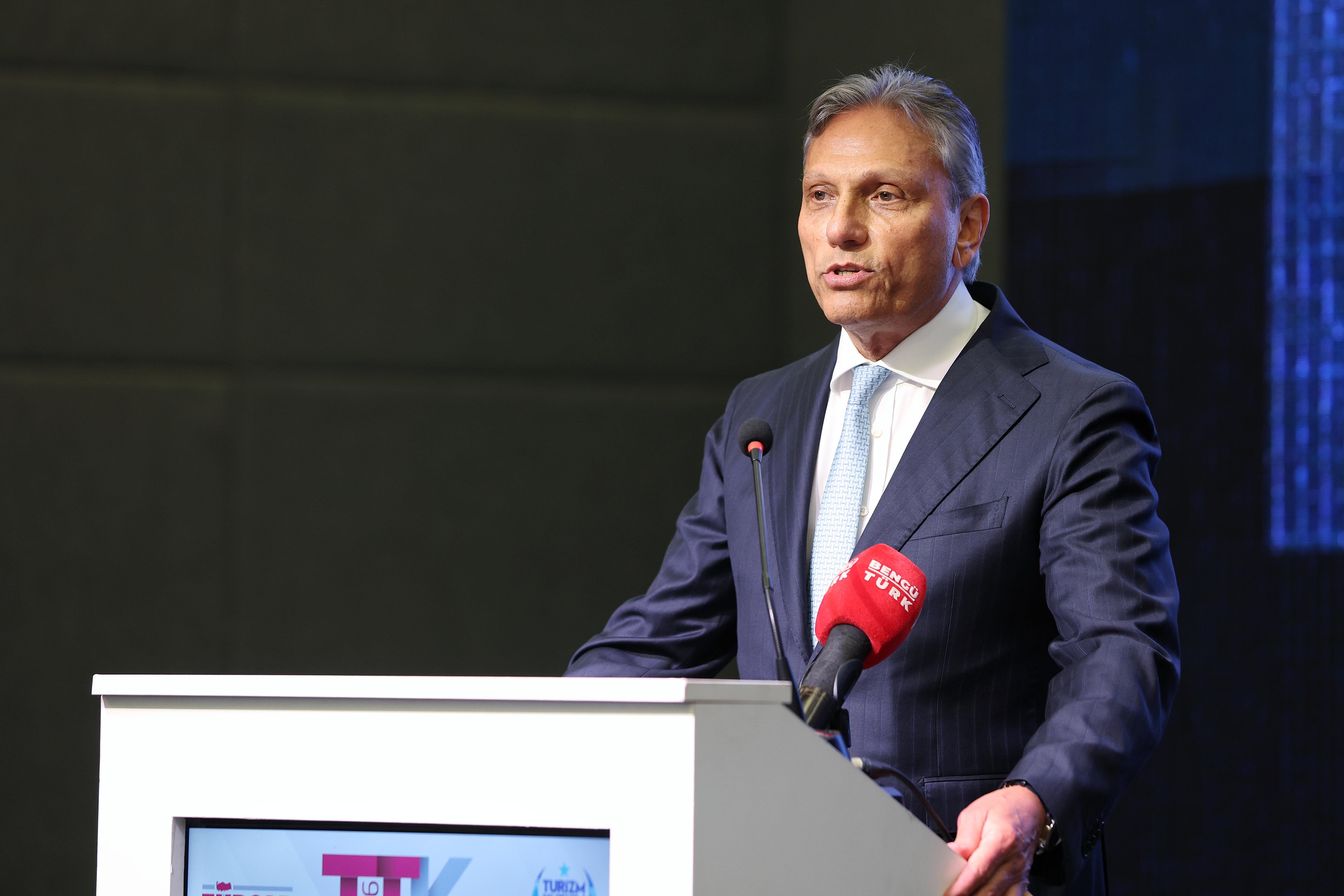 TÜRSAB Başkanı Firuz Bağlıkaya,