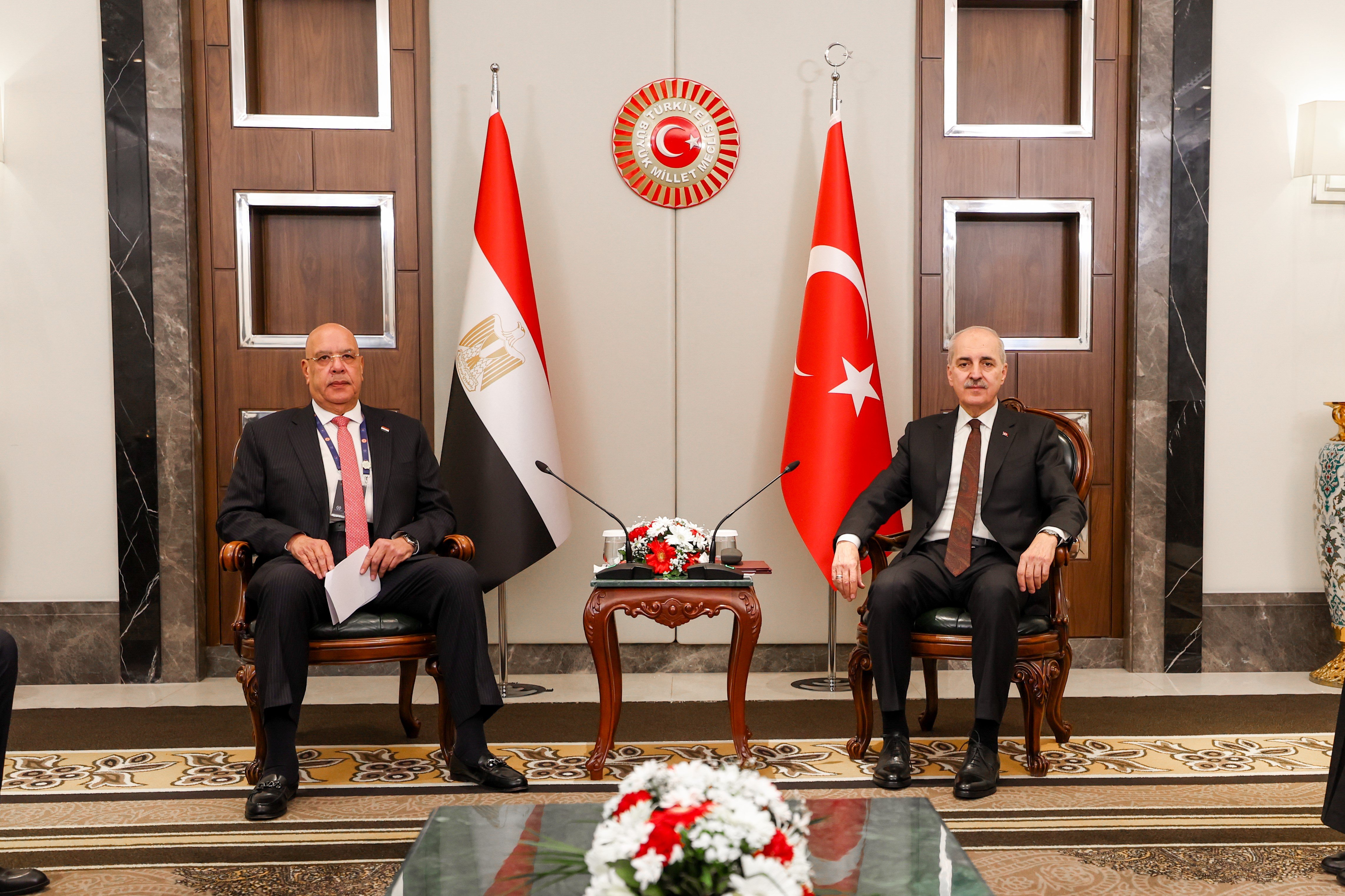 TBMM Başkanı Numan Kurtulmuş, Mısır