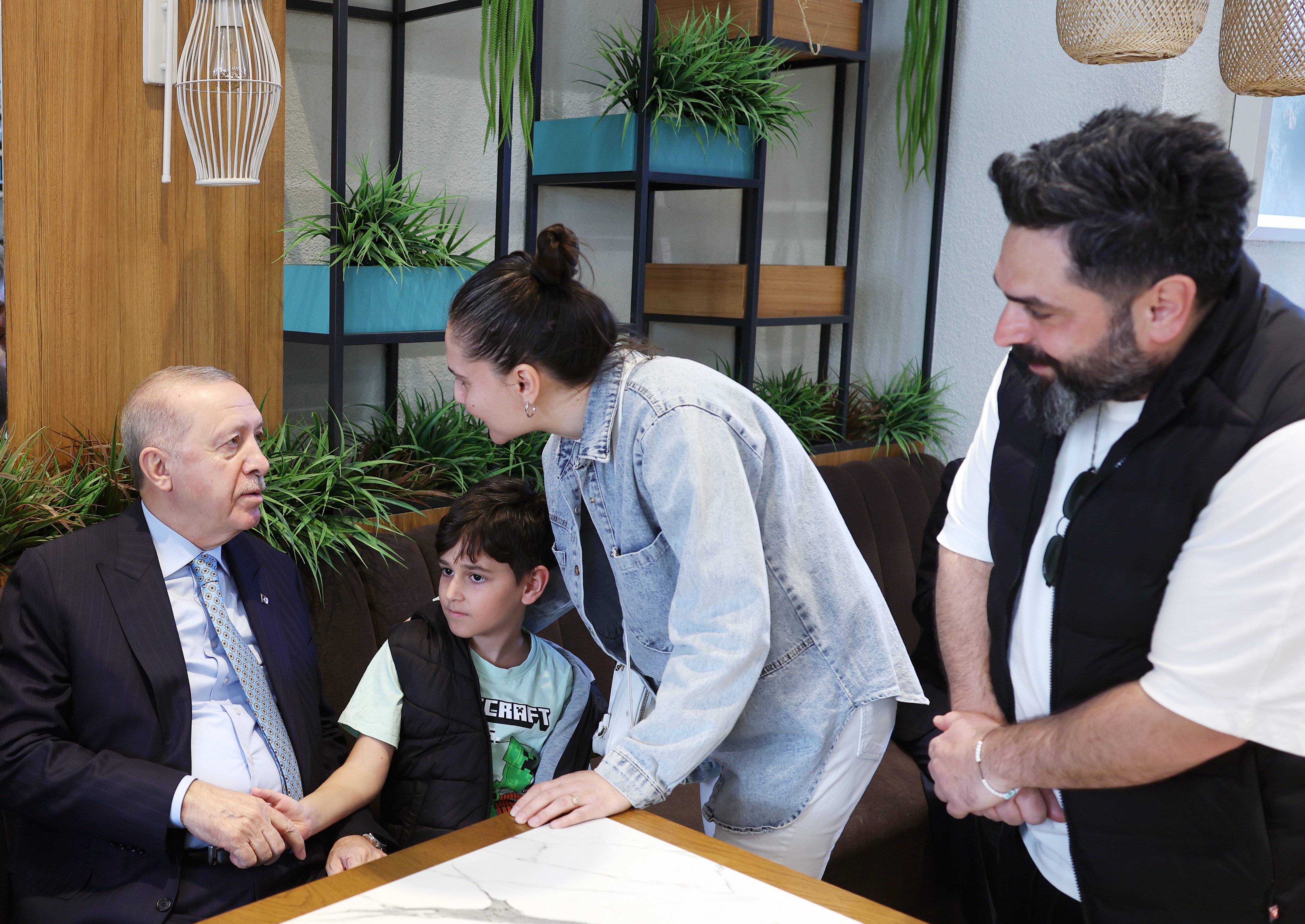 Cumhurbaşkanı Recep Tayyip Erdoğan, Beyoğlu’nda