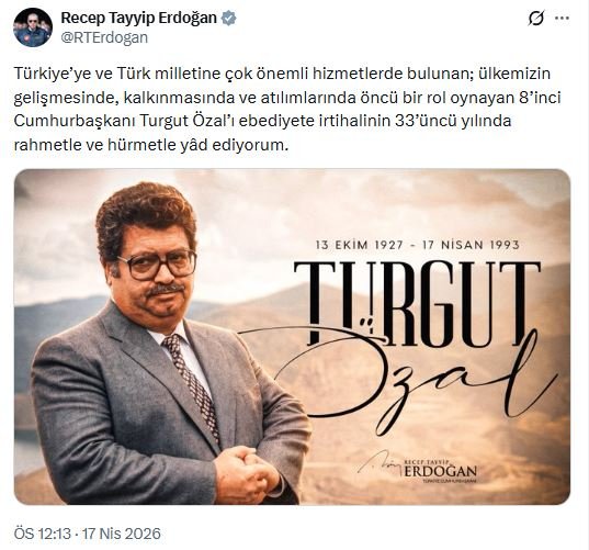 Cumhurbaşkanı Recep Tayyip Erdoğan, 8'inci