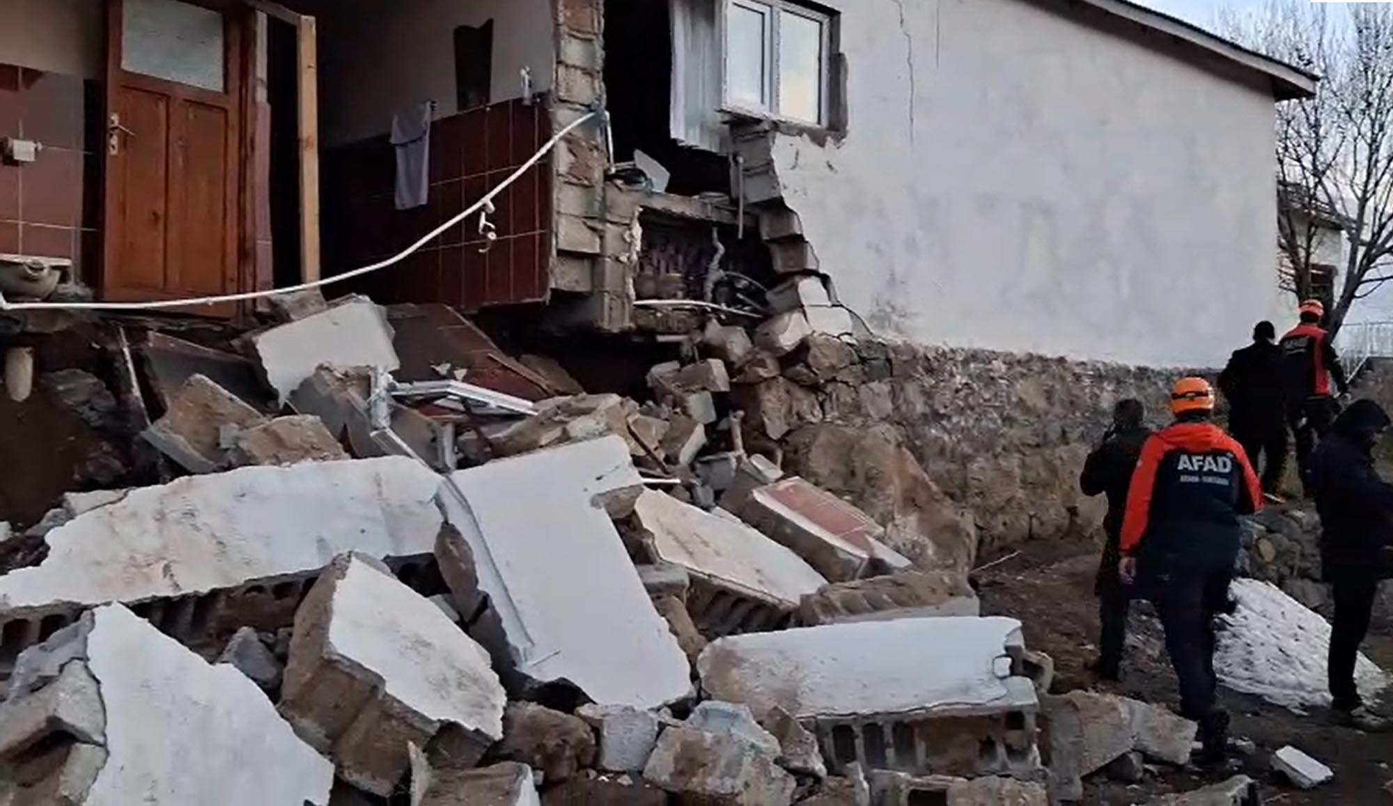 Ağrı'nın Patnos ilçesinde meydana gelen