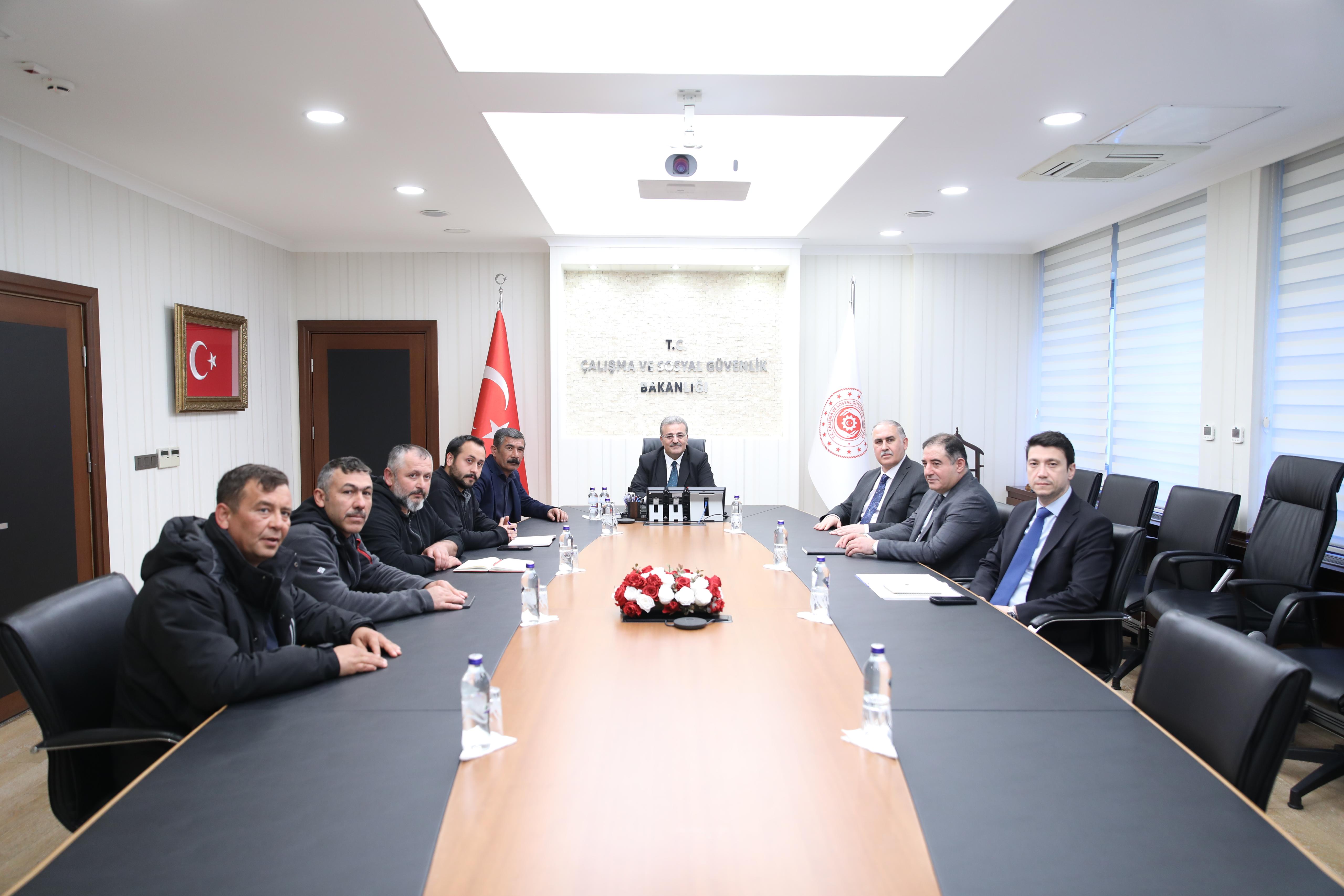 Çalışma Bakanlığı, Doruk Madencilik'te işçi