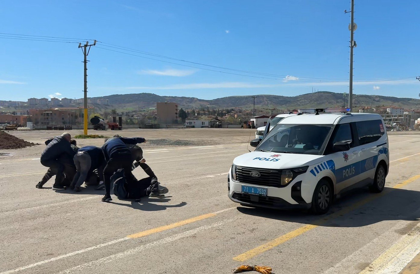 Kırıkkale Belediyesi personeli, Polis Haftası'nda