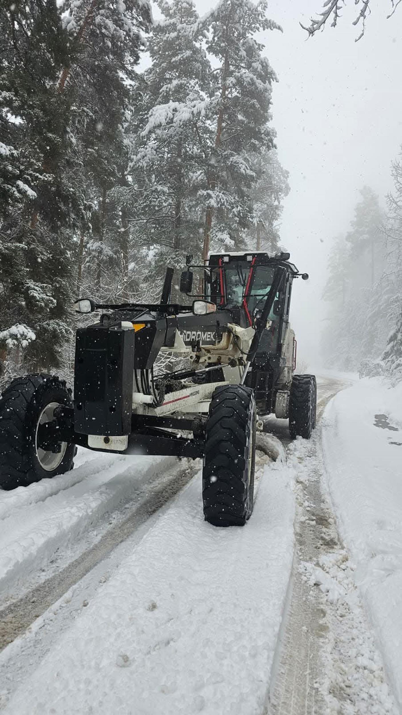 Doğu Anadolu'da etkili olan kar