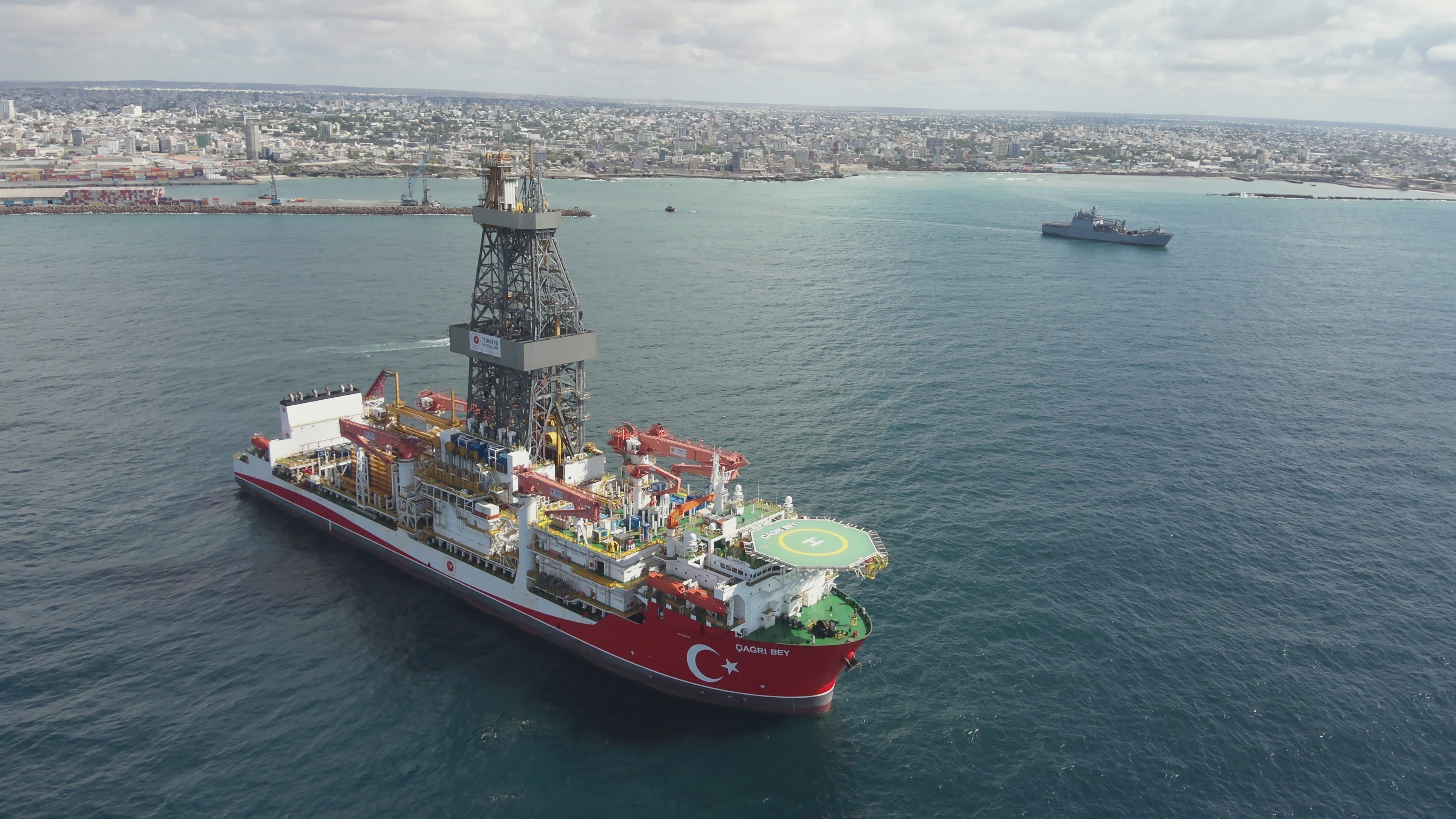 Çağrı Bey Sondaj Gemisi, Somali'deki