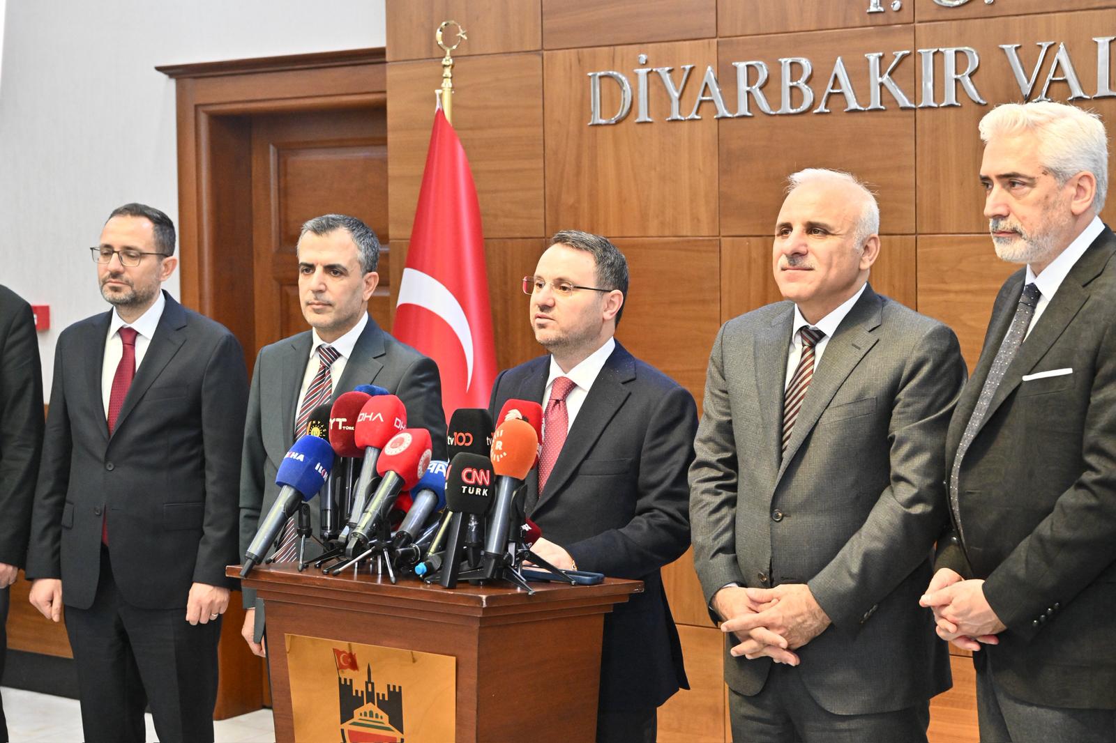 Adalet Bakanı Akın Gürlek, Diyarbakır'da