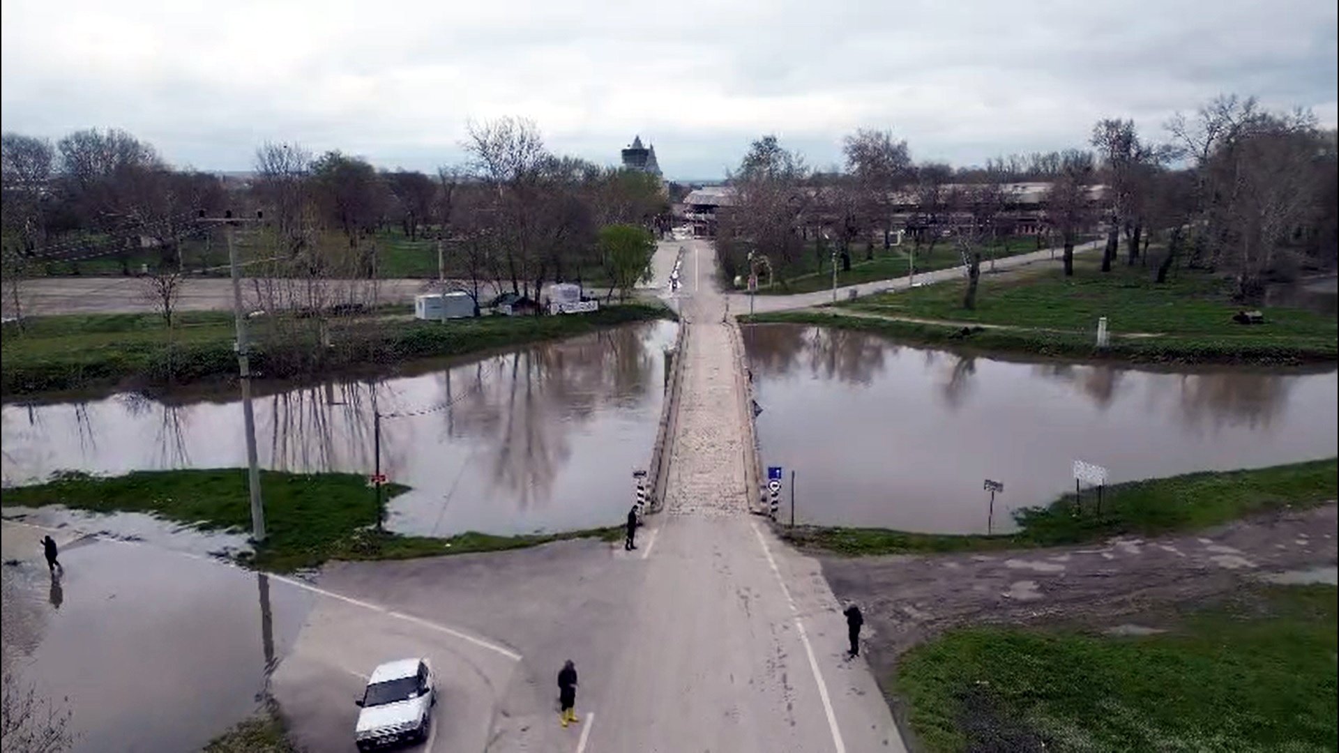 Bulgaristan'daki yağışlar sonrası Tunca Nehri'nin