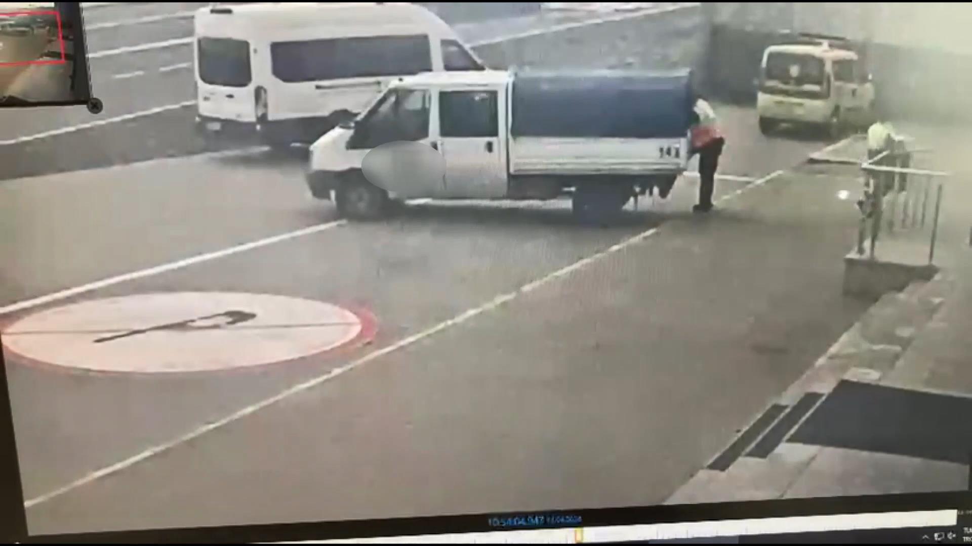 İstanbul Havalimanı'nda yer hizmetleri aracıyla