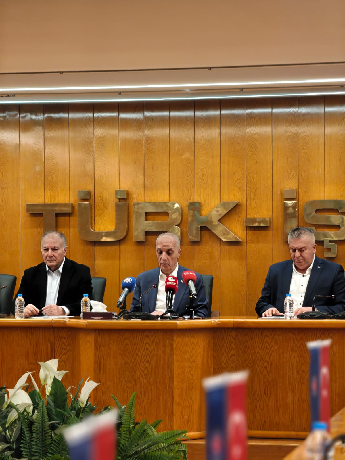 Türk-İş Başkanı Ergün Atalay, 1