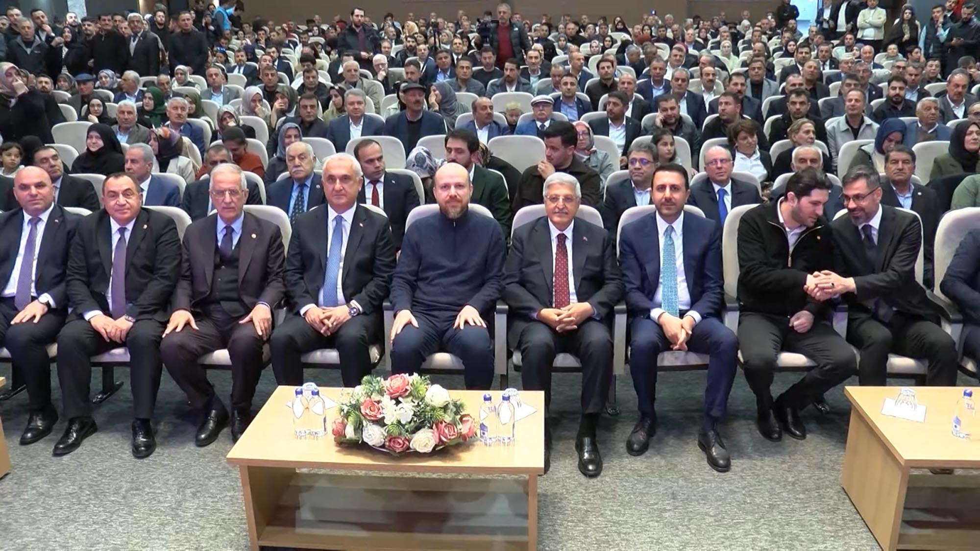 Bilal Erdoğan, Muş'ta yaptığı açıklamada