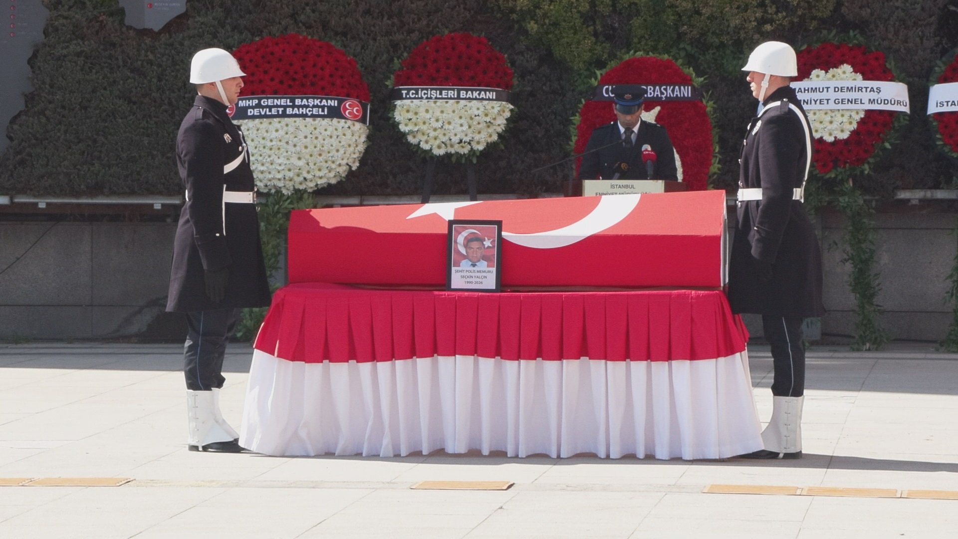 Başakşehir'deki kazada şehit olan polis