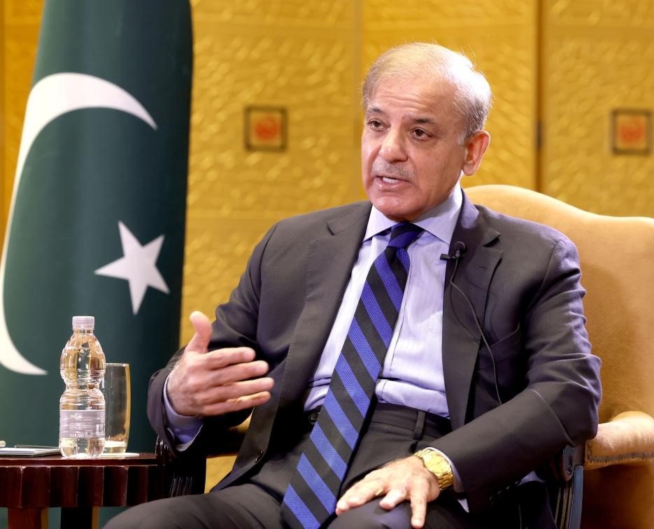 Pakistan Başbakanı Şahbaz Şerif, İslamabad'daki