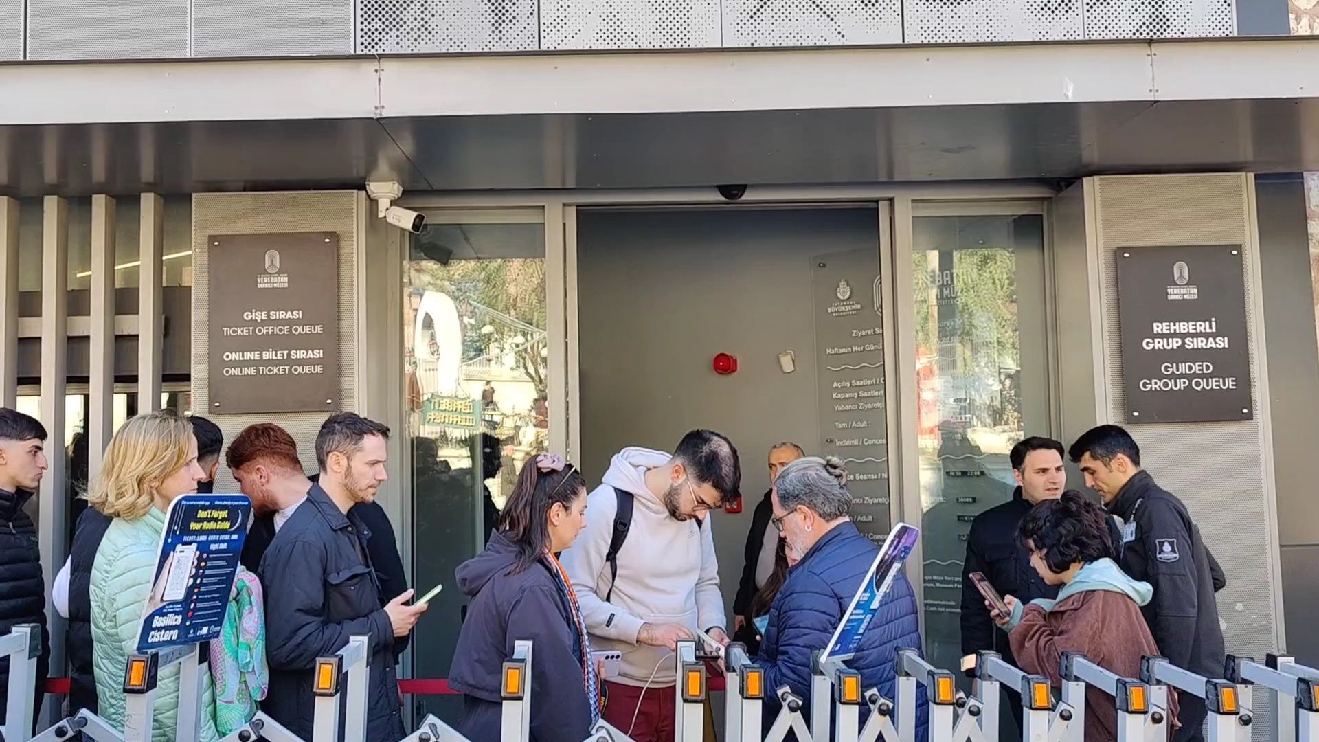 İstanbul Büyükşehir Belediyesi'nin Yerebatan Sarnıcı