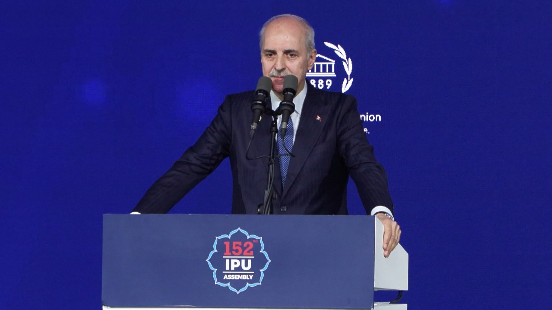 TBMM Başkanı Numan Kurtulmuş, İsrail'in