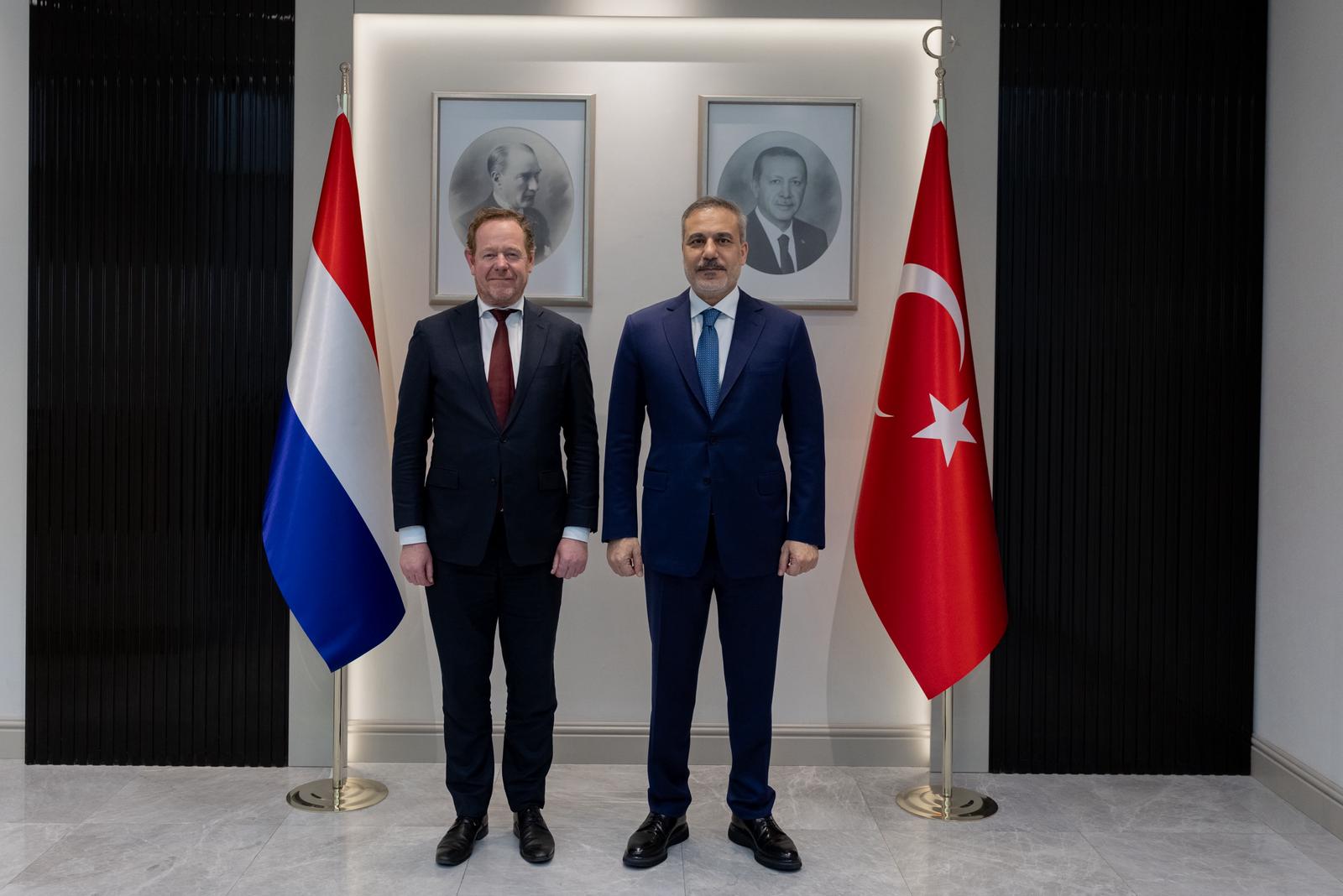 Dışişleri Bakanı Hakan Fidan, Hollanda