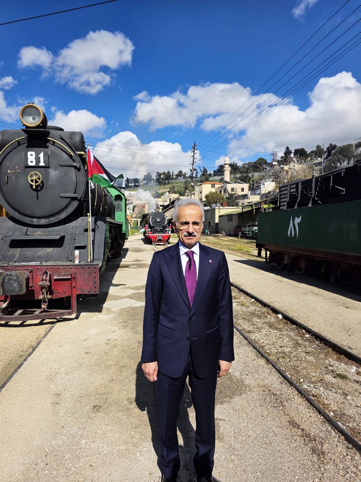Ulaştırma Bakanı Abdulkadir Uraloğlu, Ürdün'de