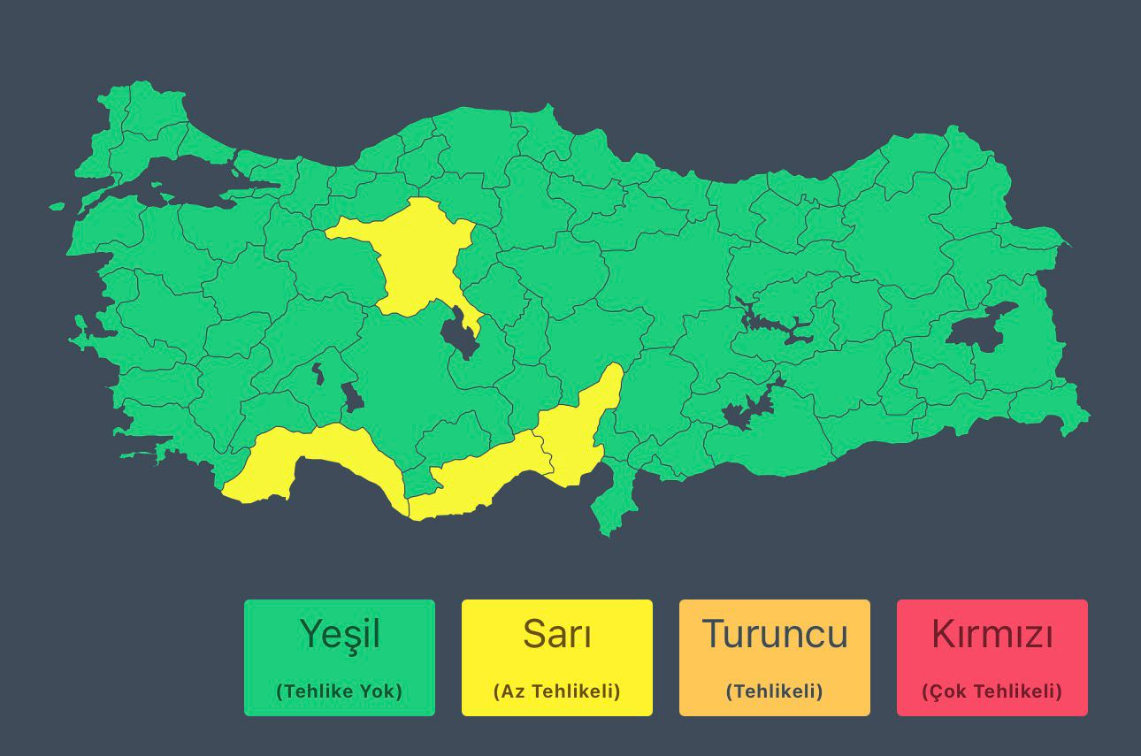 İçişleri Bakanlığı, Adana, Mersin, Antalya