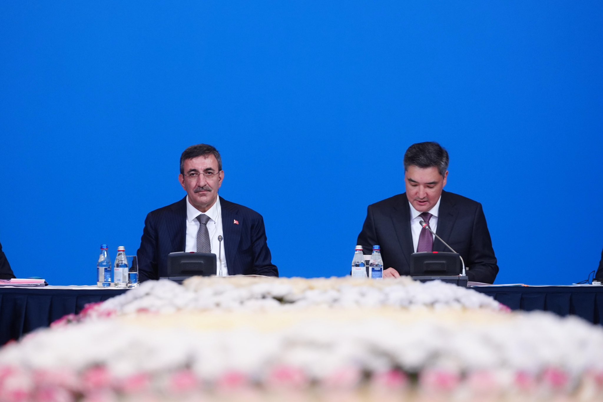 Cumhurbaşkanı Yardımcısı Cevdet Yılmaz, Kazakistan'da