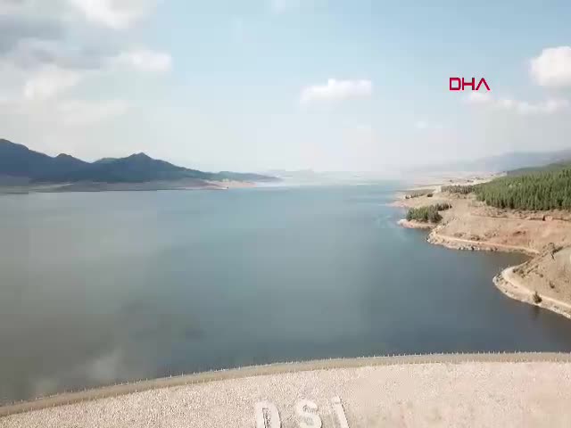 Gaziantep'teki Tahtaköprü Barajı, yağışlarla