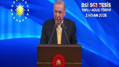 Cumhurbaşkanı Recep Tayyip Erdoğan, DSİ'nin