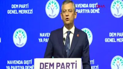 CHP Genel Başkanı Özgür Özel,