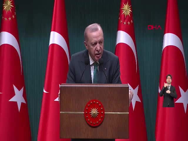 Cumhurbaşkanı Erdoğan, kabine toplantısı