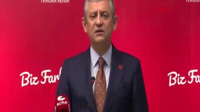 CHP Genel Başkanı Özgür Özel,
