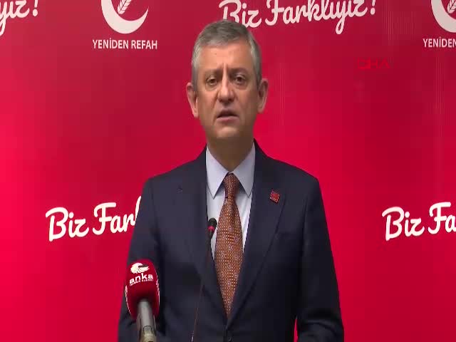 CHP Genel Başkanı Özgür