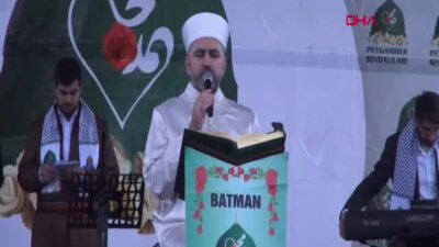 Batman'da düzenlenen Kutlu Doğum Haftası