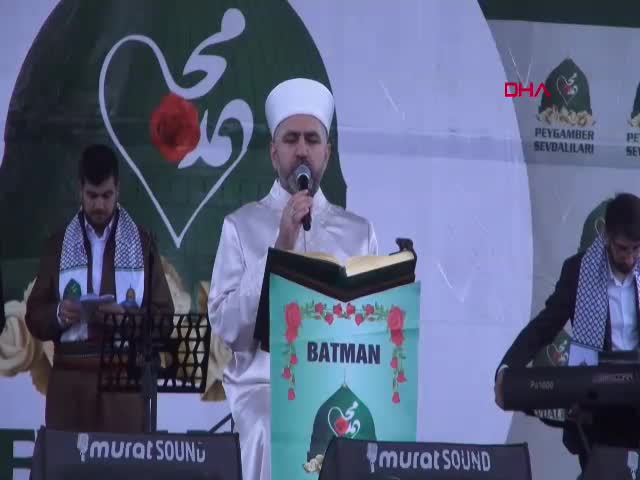 Batman'da düzenlenen Kutlu Doğum