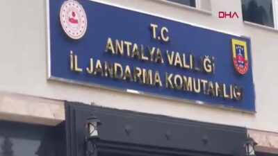 Antalya'da jandarmanın düzenlediği operasyonda 425