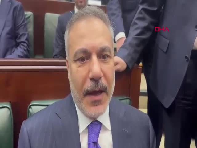 Dışişleri Bakanı Hakan Fidan,