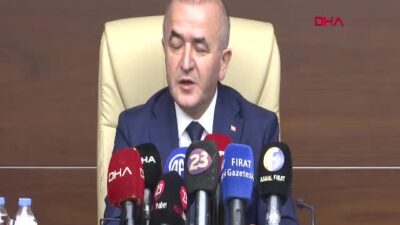 Elazığ Valisi Numan Hatipoğlu, okullara